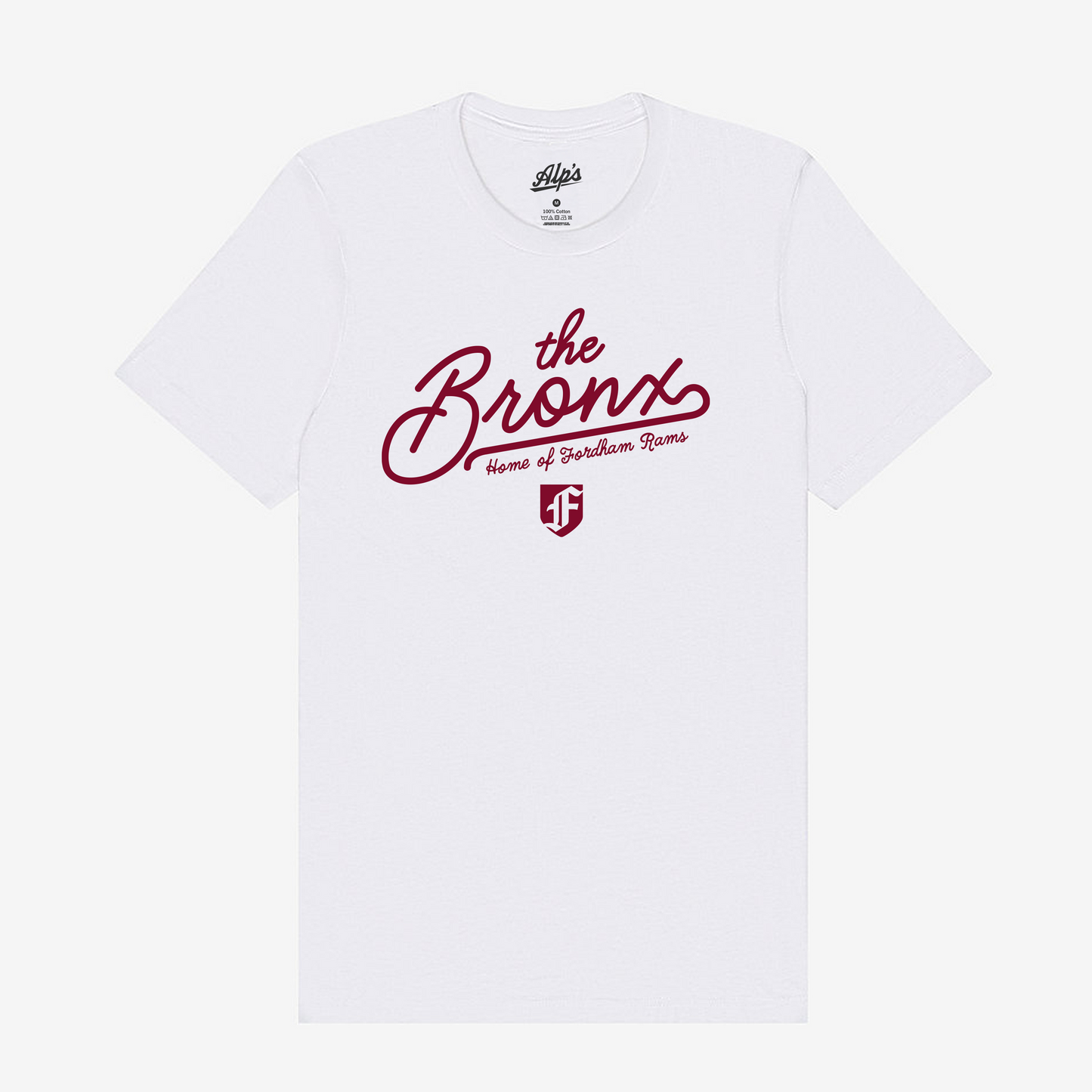 Fordham the Bronx Script T-shirt