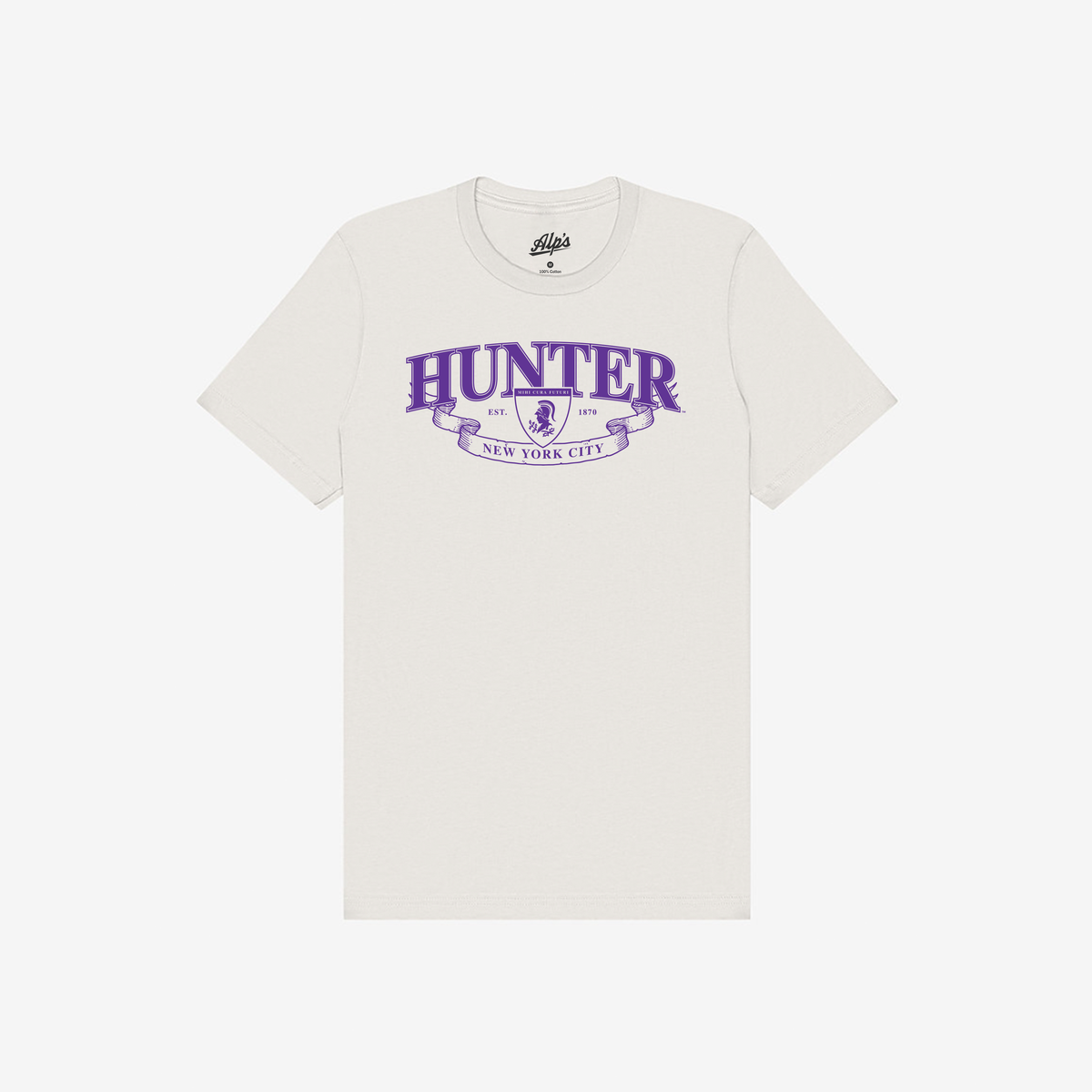 Hunter Strong Ribbon Hunter Vintage Shield And Ribbon T-shirt – Alp's Apparel